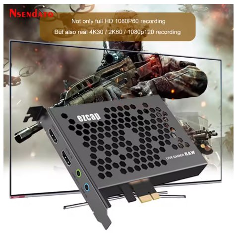 Placa de captura PCI-E Ezcap 324b