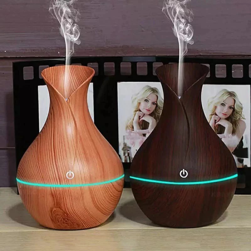 Umidificador de Óleo Essencial com 3 Essências 20ml