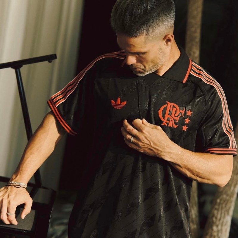 Camisa Flamengo Lifestyler 25/26 Adidas Masculina