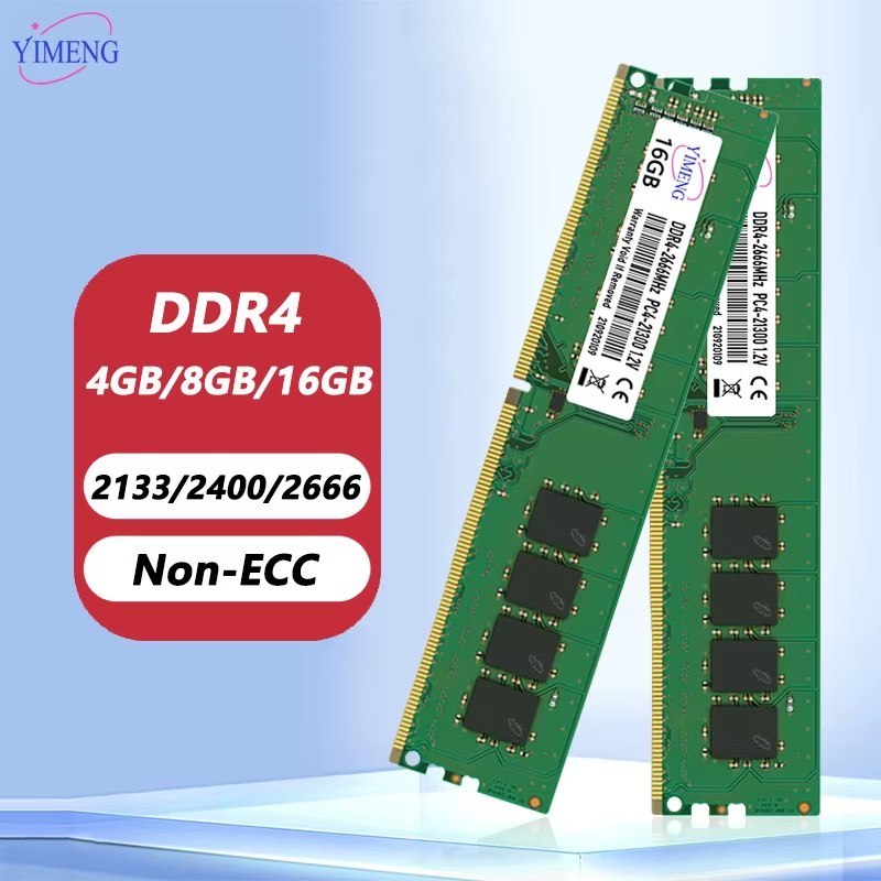 Memória DDR4 2x8GB 2666MHz Desktop Yimeng