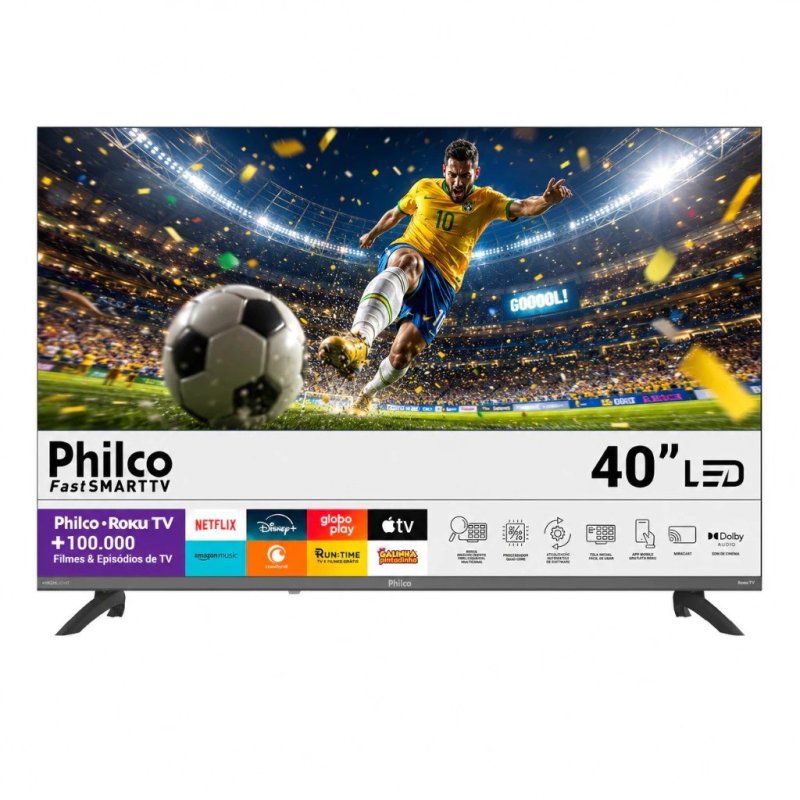 Smart Tv 40'' Philco Roku Tv