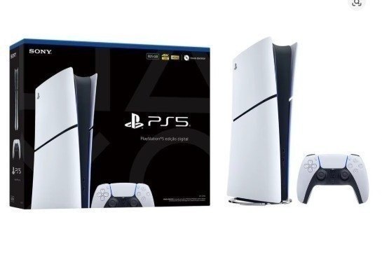 PS5 PlayStation 5 Edição Digital 825GB com Controle Branco