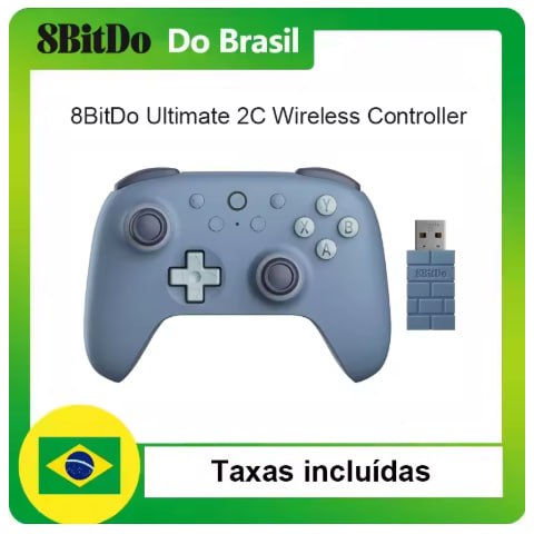 Controle 8Bitdo Ultimate 2C para PC Windows e Android