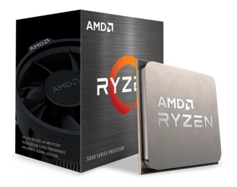 Processador AMD Ryzen 5 5500 3.6GHz 4.2GHz Max Turbo Cache 16MB AM4 Sem Vídeo