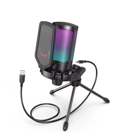 Microfone para jogos USB FIFINE A6V