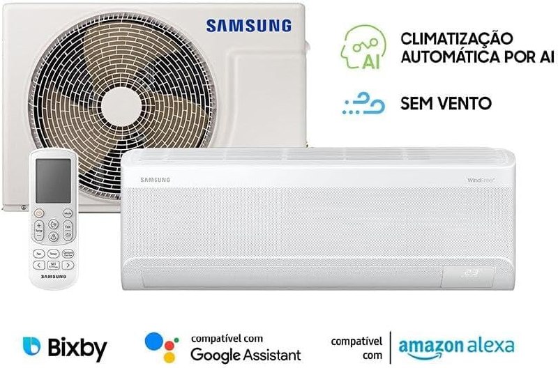 Samsung WindFree AI Inverter 12.000 Btus - Frio 220V R-32