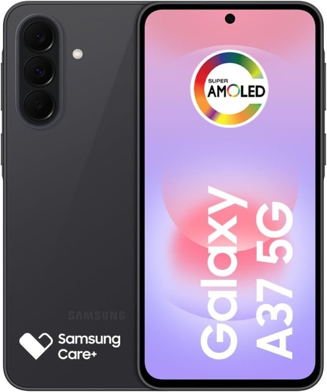 Samsung Galaxy A37 5G - 256GB 4GB RAM - Tela 6.7" - Preto