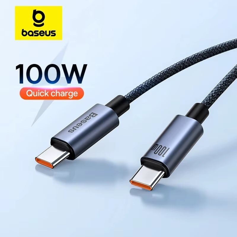 10 UNIDADES - Cabo Tipo C Baseus 100W