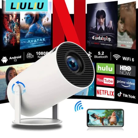 Magcubic HY300 Pro - Projetor 4K HD 150 Polegadas - WiFi