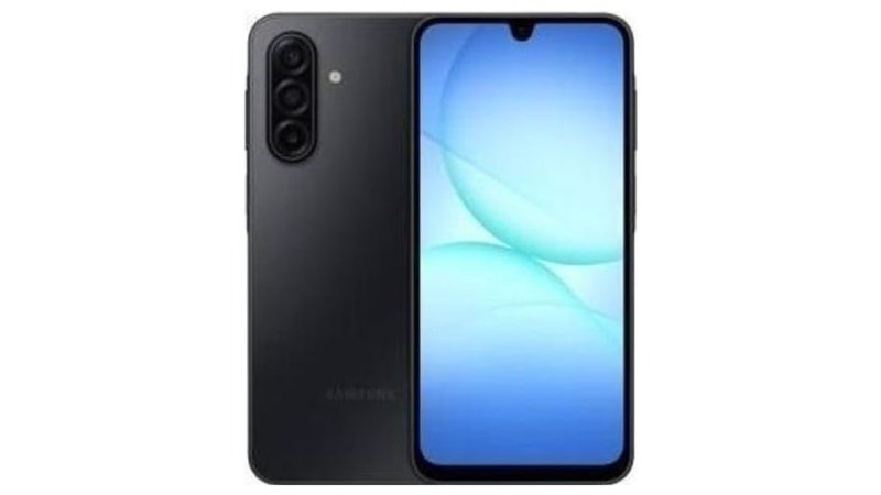 Celular Samsung Galaxy A17, 128GB, 4GB, 50MP Tela 6.7", IP54 Preto