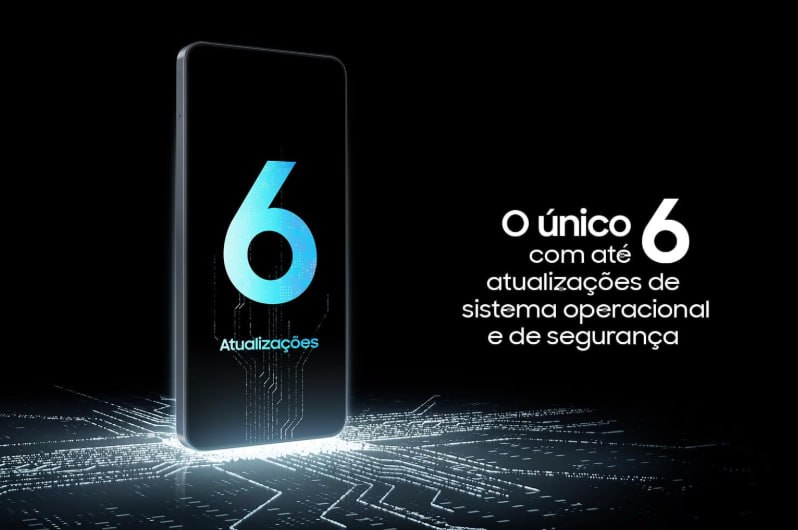 Celular Samsung Galaxy A17, 128GB, 4GB, 50MP Tela 6.7", IP54 Preto