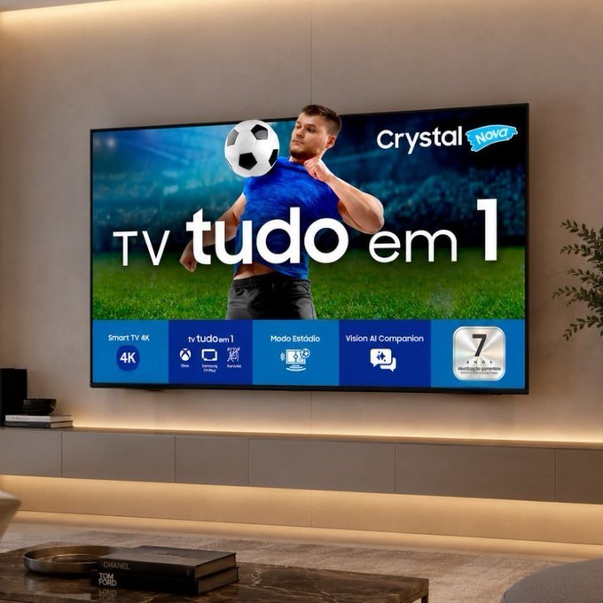 Samsung Smart TV 58" Crystal UHD 4K U8500F 2025