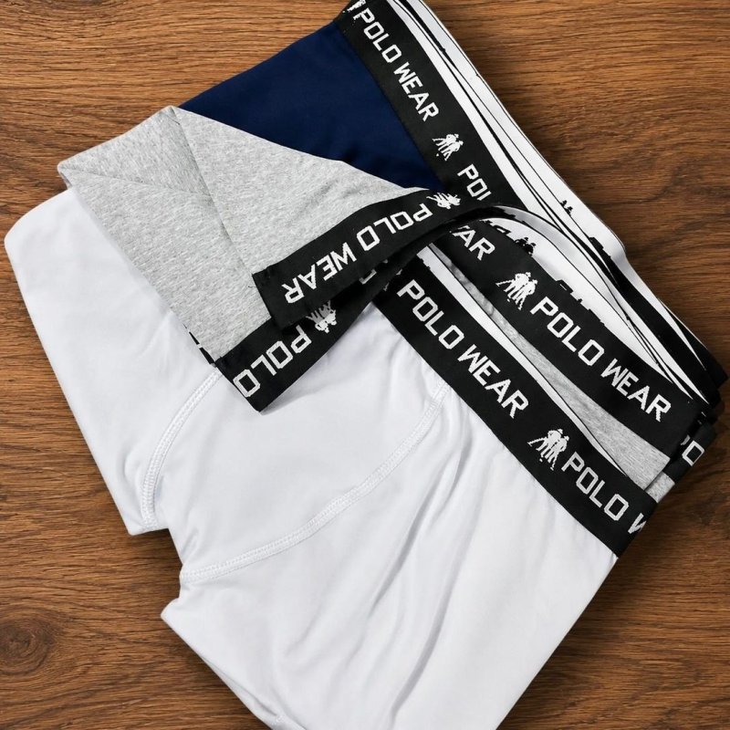 Kit com 10 Cuecas Sem Costura Algodão Polo Wear