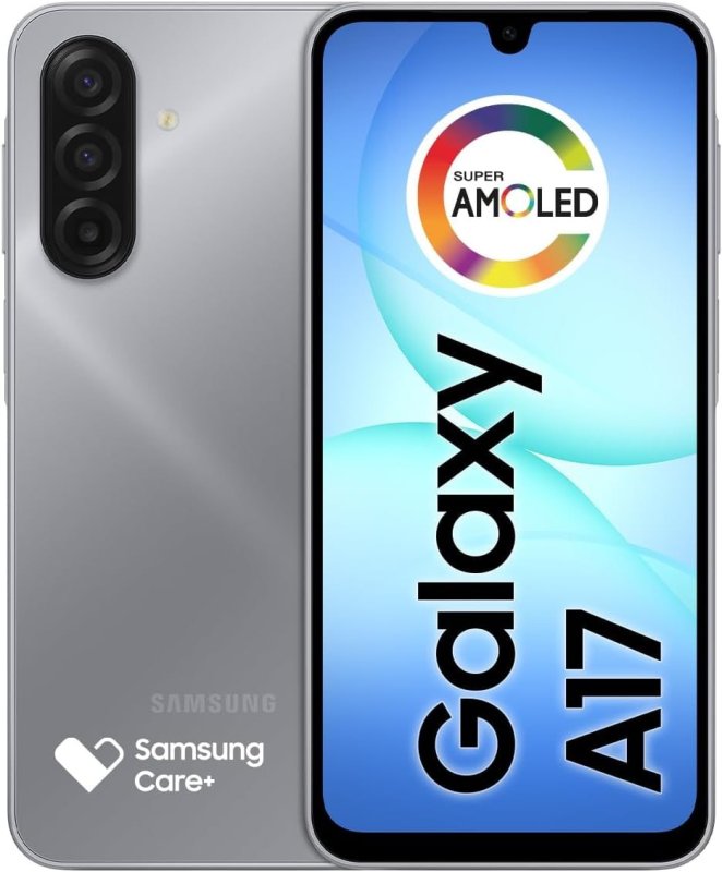 Samsung Galaxy A17 - 128GB 4GB RAM - Câmera 50MP Tela 6.7" - Cinza