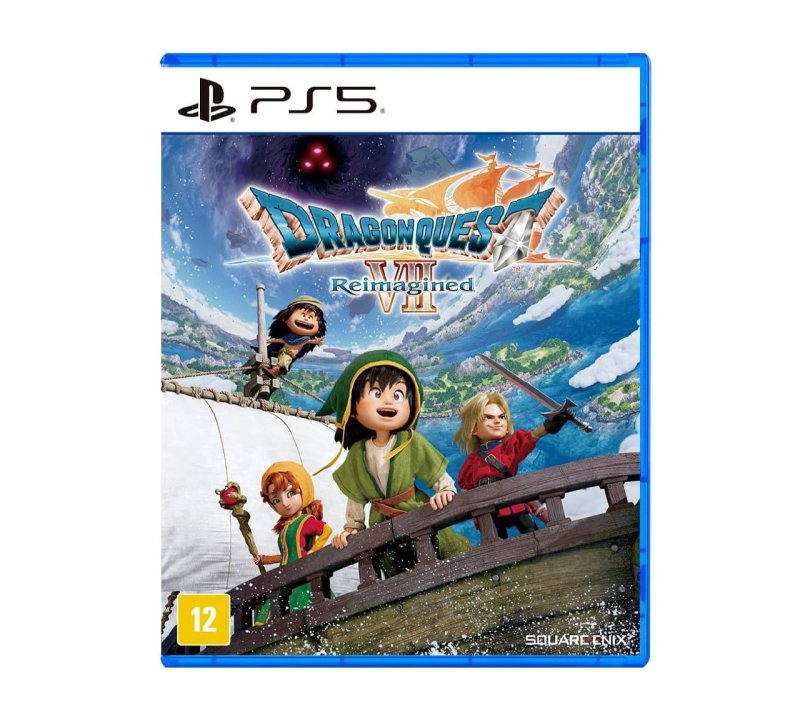 Dragon Quest VII: Reimagined para PS5 em mídia física