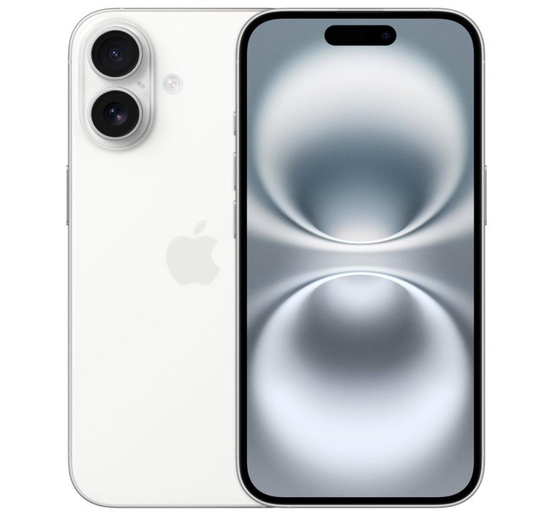 Apple iPhone 16 (128 GB) – Branco