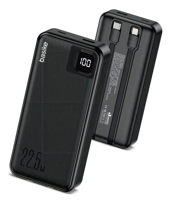 Power Bank 20000mAh Bateria Portátil Carga Rápida
