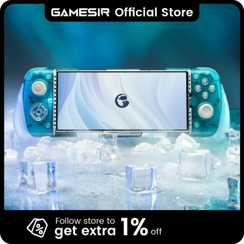 GameSir X3 Pro Gamepad para Celular com Efeito Hall e Cooler de Resfriamento para Celulares Android e iPhone