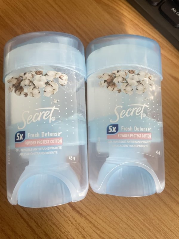 Desodorante em Gel Secret Proteção de Algodão 45g