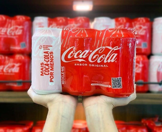 Pack de Coca-Cola Lata 350ml 6 unidades