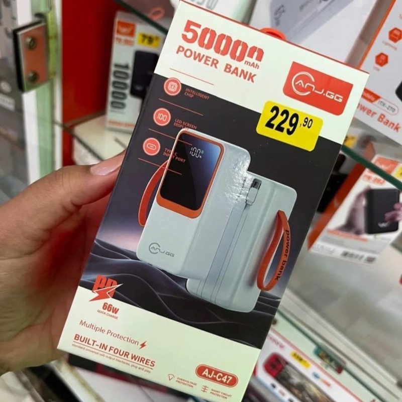 Power Bank Turbo 50000mAh 22.5W