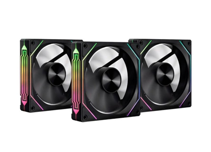Kit Ventoinhas Pichau Ventus Nx, Argb, 3x120mm, Preto