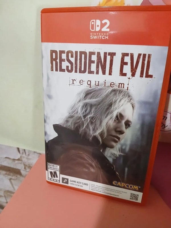 Resident Evil Requiem Switch 2 Mídia Física, Original