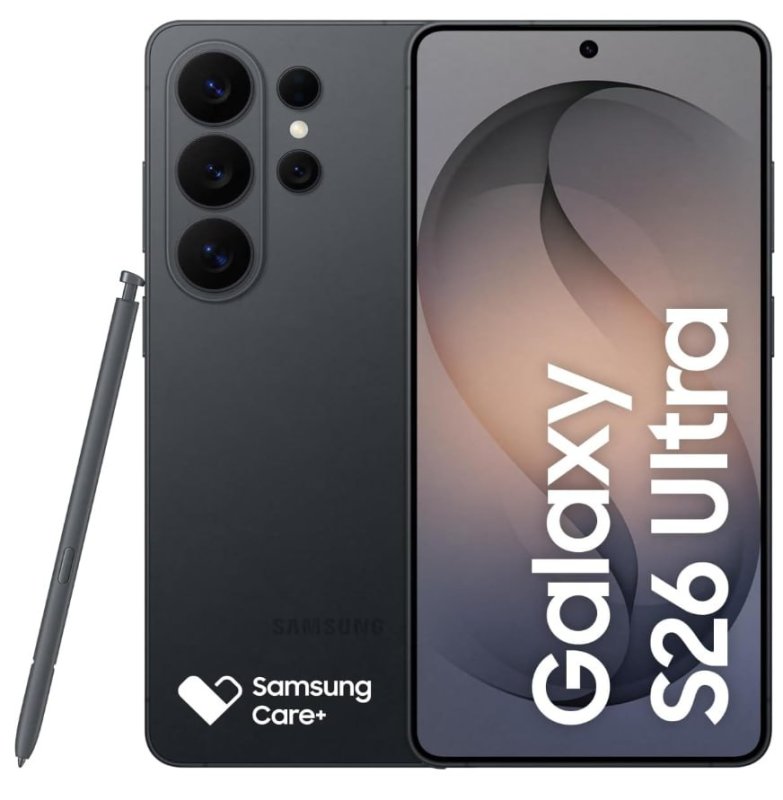 Celular Samsung Galaxy S26 Ultra 5G, 512GB, 12GB RAM, Câmera Quádrupla, Tela Grande de 6.9" Preto