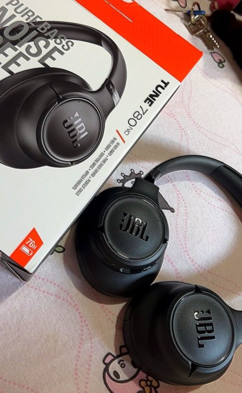 JBL Tune 780NC Fone de Ouvido Bluetooth Preto com Frete Grátis