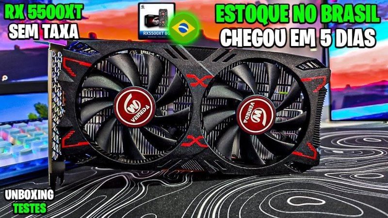 RX 5500 XT 8GB VEINEDA - Parcelado