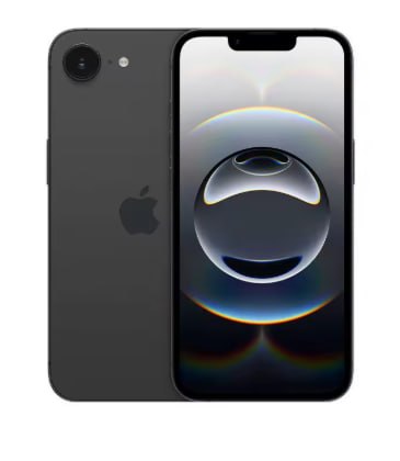 Apple iPhone 16, 128GB, Black, 6.1", 48MP, iOS, 5G
