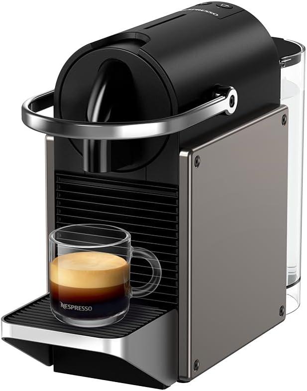Cafeteira Espresso Nespresso Pixie Titânio
