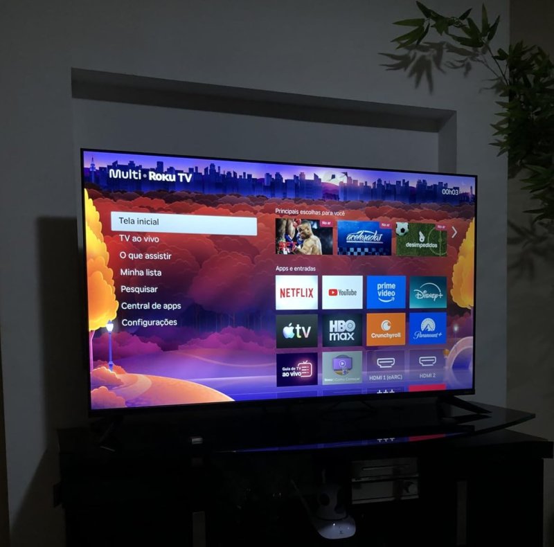 Smart TV 50" Roku Multi