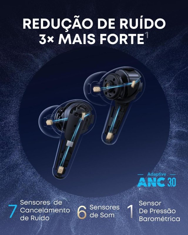 Fone Soundcore Liberty 4 Pro Bluetooth ANC