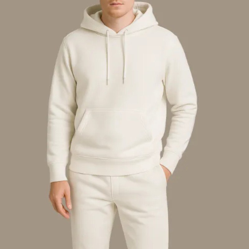 Conjunto Calça E Blusa De Moletom Liso Masculino Unissex