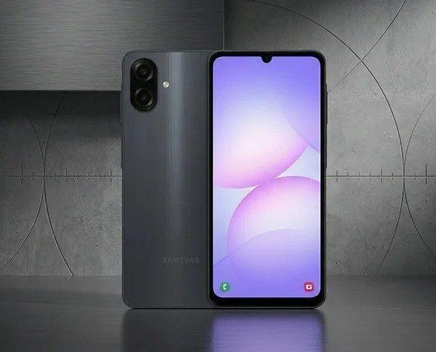 Celular Samsung Galaxy A07 128GB, 4GB, Câm. 50MP, Tela 6.7" - Preto