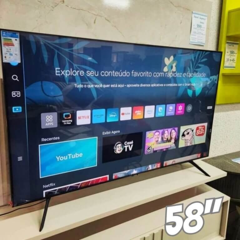 Samsung Smart TV 58" Crystal UHD 4K