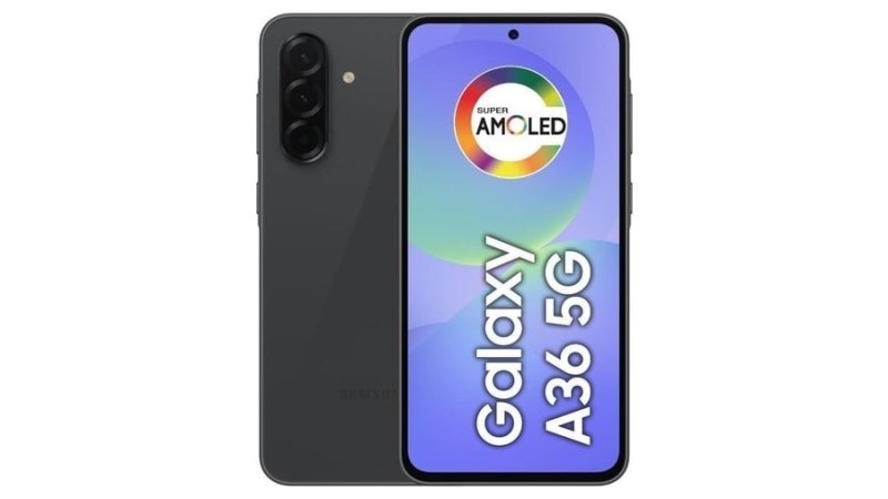 Celular Samsung Galaxy A36 256GB SM-A366E/DS SM-A366EZKLZTO Preto Quadriband