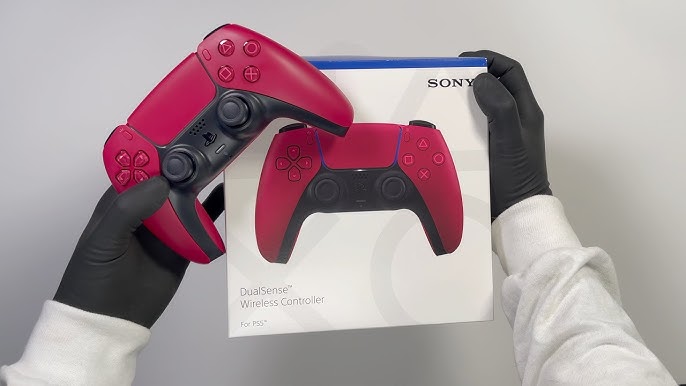 Controle Joystick Sem Fio Sony PlayStation DualSense PS5 Cosmic Red