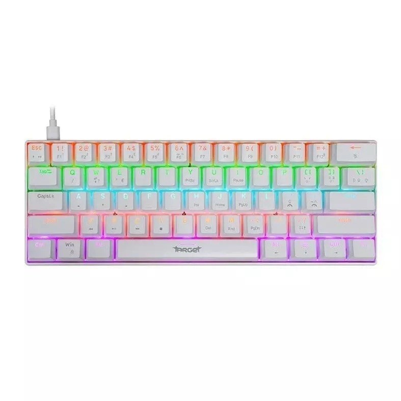 Teclado Mecanico TGT Sherman Compacto V2, Rainbow