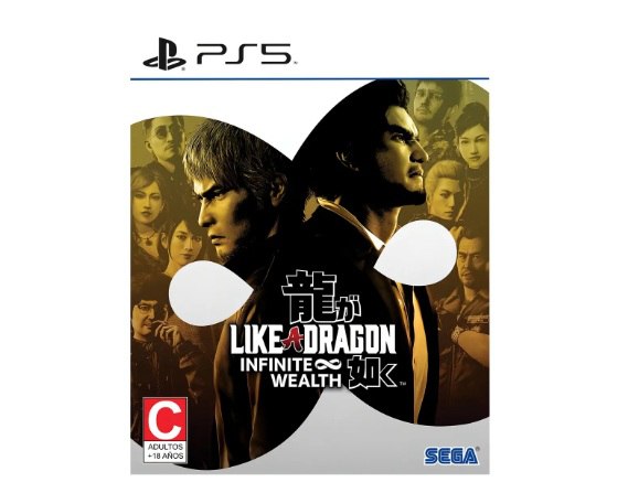 Jogo Like A Dragon Infinite Wealth, Mídia Física, PS5