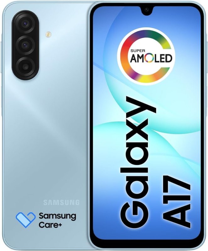 Samsung Galaxy A17 - 128GB 4GB RAM - Câmera 50MP - Azul