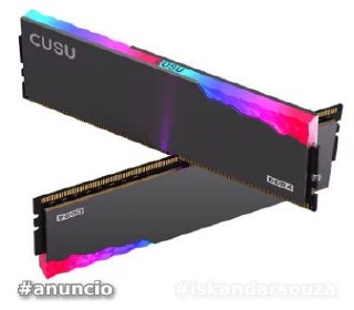 CUSU Ram DDR4 8gb 16gb 3200MHz 3600MHz 1.35V 288pin Udimm RGB Memória Ram DDR4 para Computador