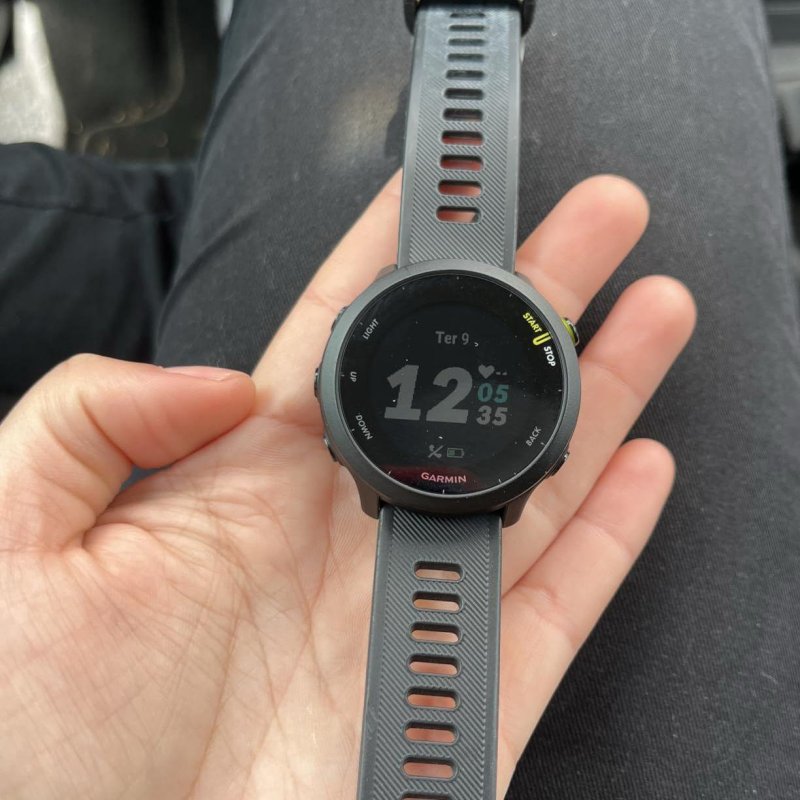 Garmin Relógio Forerunner 55 com Monitor Cardíaco de Pulso e GPS