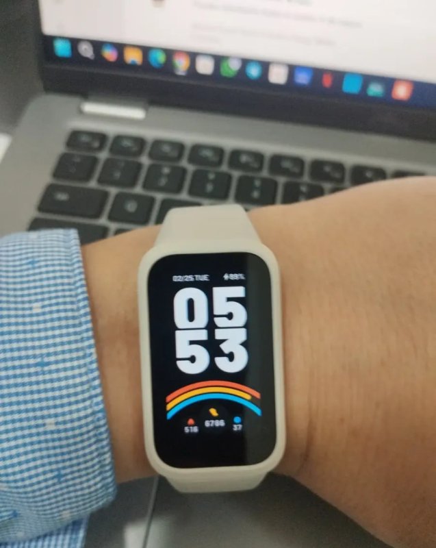 Xiaomi Smart Band 9 Active Cor Bege Branco