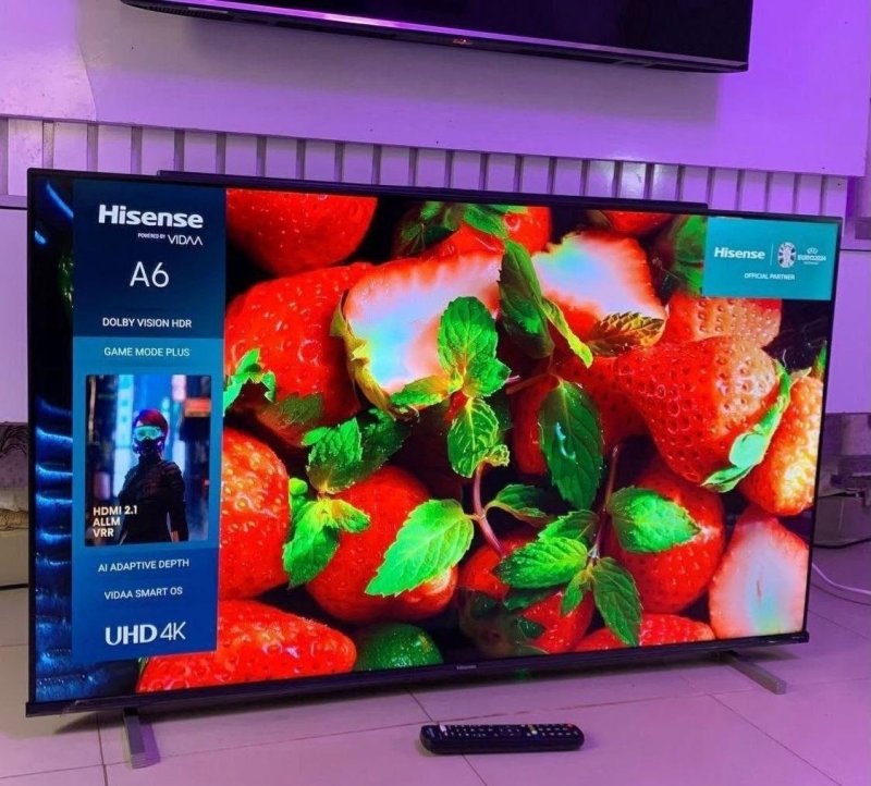 Smart TV Hisense 50" QLED 4K HDR10+ Dolby Atmos 50Q6QV