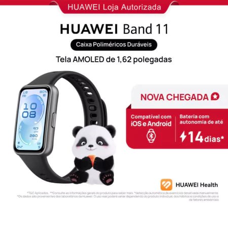 HUAWEI Band 11 - Smartwatch - Monitoramento de Sono - Preto
