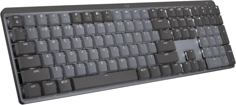 Logitech MX Mechanical - Teclado Mecânico Sem Fio - Retroiluminado Tactile Quiet