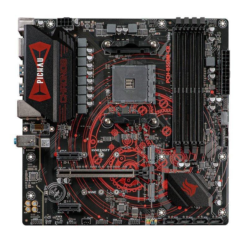 Placa Mãe Pichau Chronos B550M-CR, DDR4