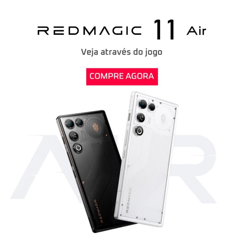 Smartphone REDMAGIC 11 Air 5G 12/16+256/512GB Snapdragon 8 Elite
